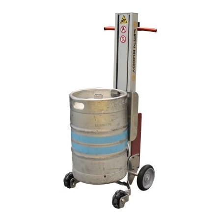 Liftn Buddy Aluminum Battery Powered Electric Keg Lifting Hand Truck 200 Lb. Cap. FKL200
